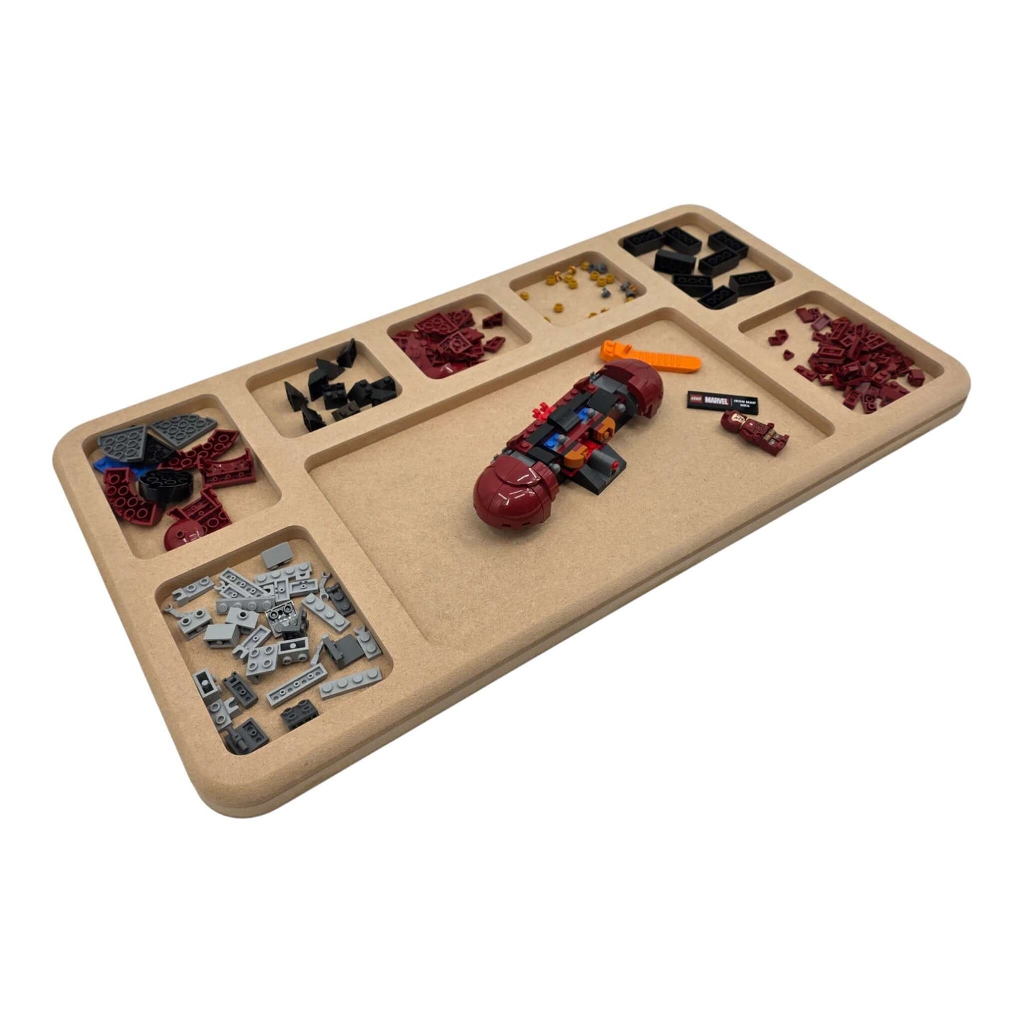 Pro-Series Medium | LEGO® Compatible Sorting & Building Tray | MS8