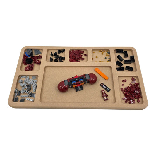 Pro-Series Medium | LEGO® Compatible Sorting & Building Tray | MS8