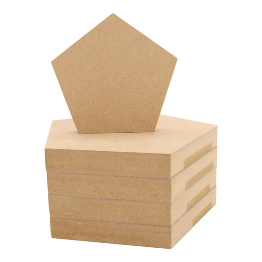 MDF Pentagon Shape Square Edge
