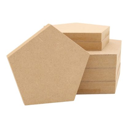 MDF Pentagon Shape Square Edge