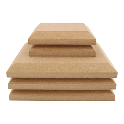 MDF Square Shape - Chamfer Edge