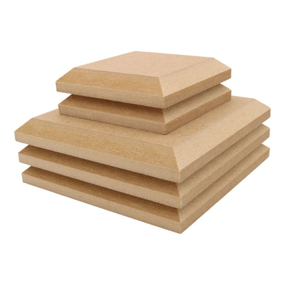 MDF Square Shape - Chamfer Edge