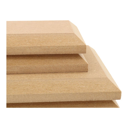 MDF Square Shape - Chamfer Edge