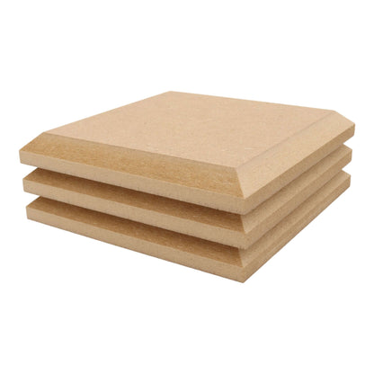 MDF Square Shape - Chamfer Edge