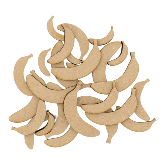 Banana MDF Craft Shape