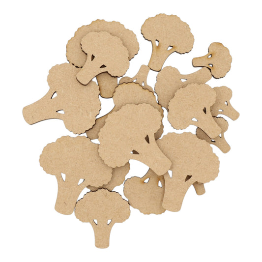 Broccoli MDF Craft Shape