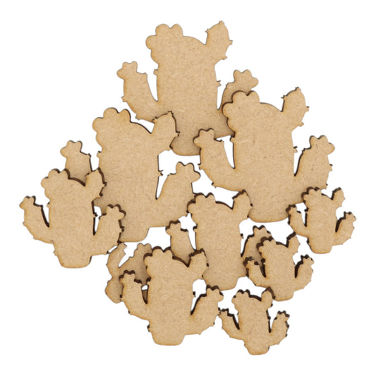 Cactus (Style 2) MDF Craft Shape