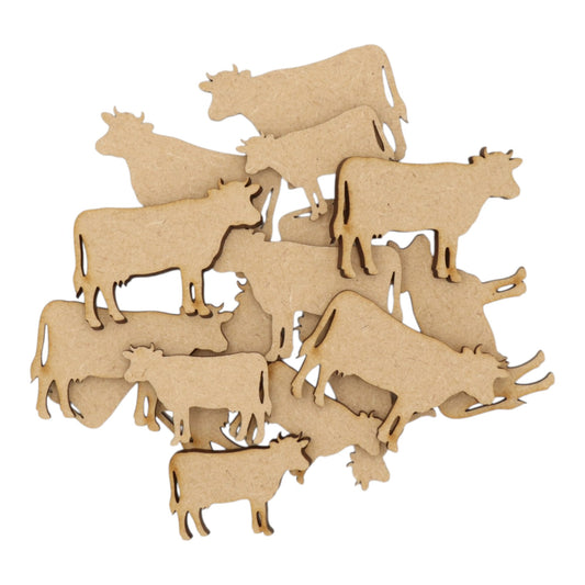 Cow MDF Craft Shape