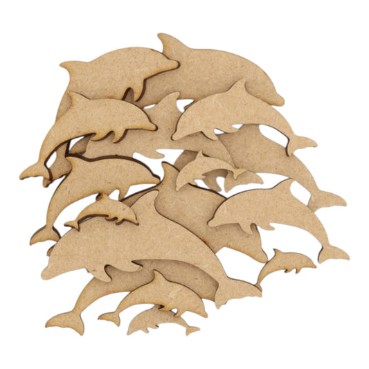 Dolphin MDF Craft Shape