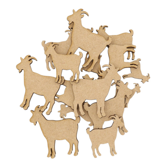 Goat MDF Craft Shape