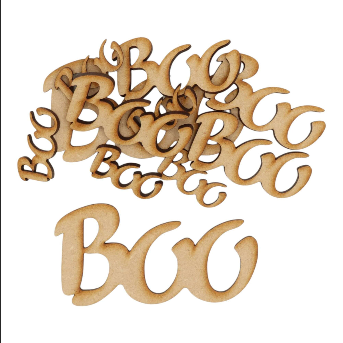 MDF Boo Halloween Shape / Laser Cut Craft Shape – DoodleTech
