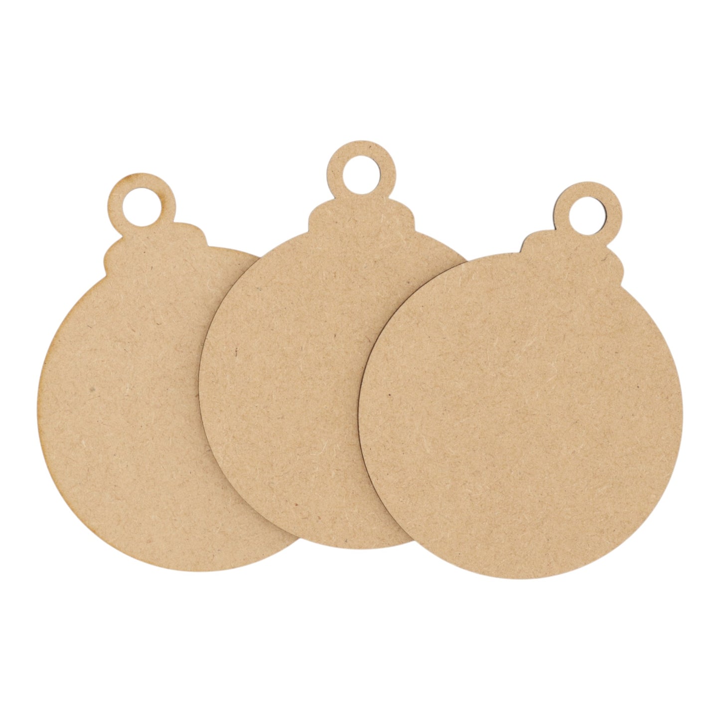 Wooden MDF Christmas Bauble Style 1