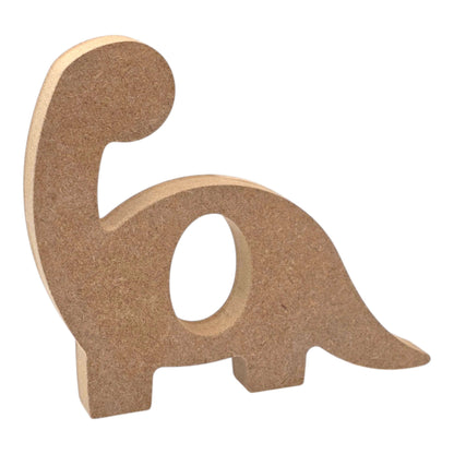 Dinosaur Egg Holder - Facing Back in a playful brontosaurus silhouette, perfect for Easter decorations.