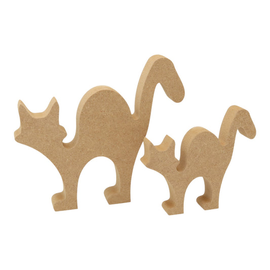 MDF Freestanding Cat Shape