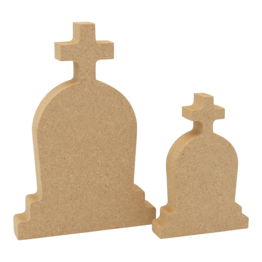 MDF Freestanding Gravestone (style 3)