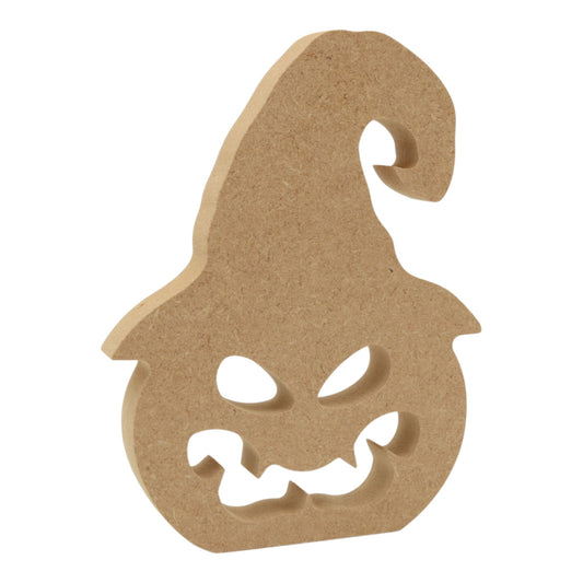 MDF Freestanding Pumpkin Witches Hat
