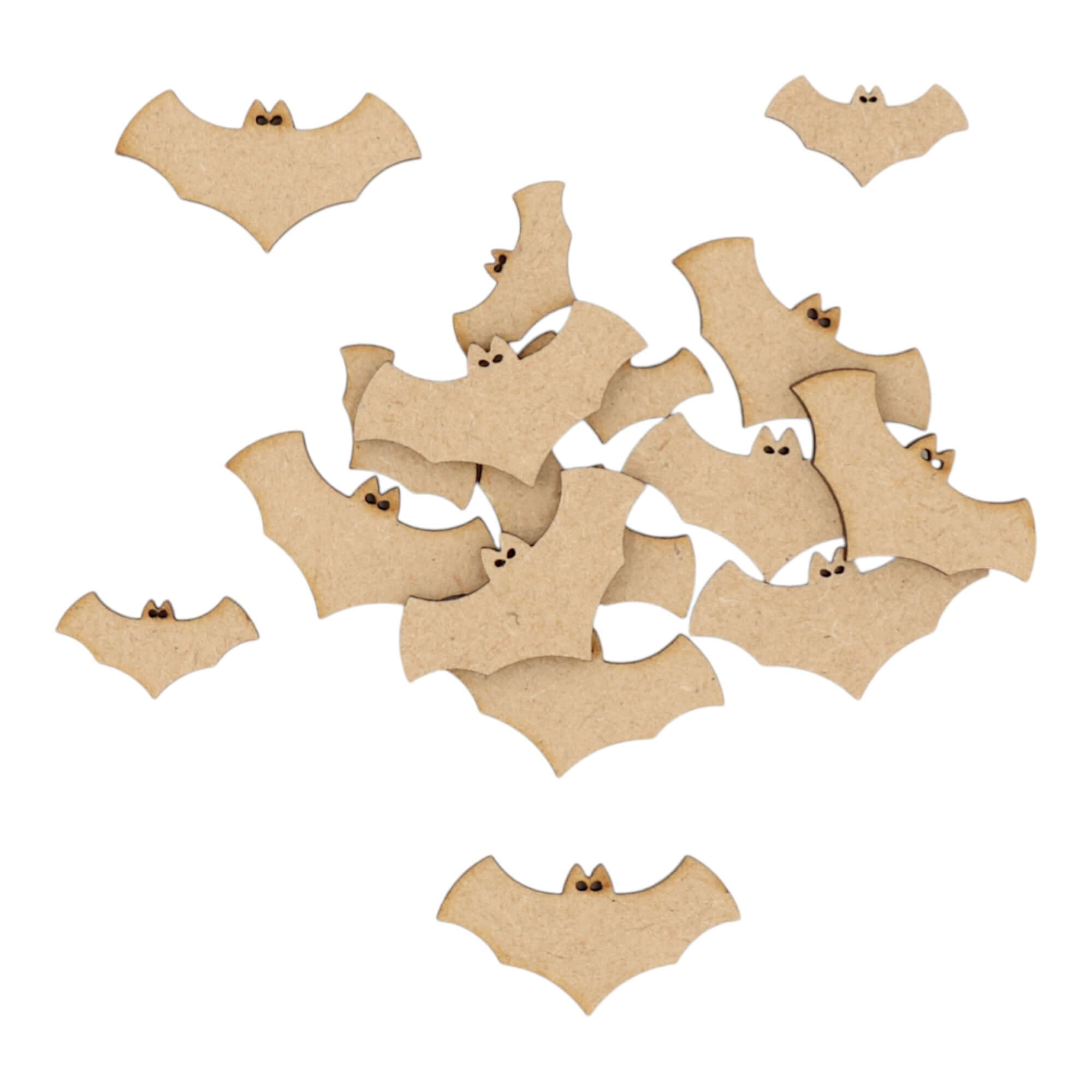 MDF Bat Shape (Style 1) / Laser Cut Craft Shape – DoodleTech