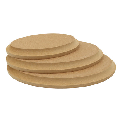 MDF Oval Plaque Shape - Cove Edge