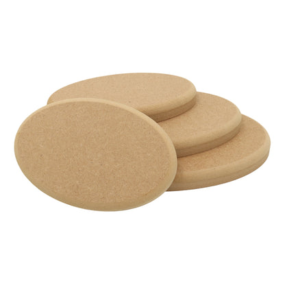 MDF Oval Plaque Shape - Round Top Edge