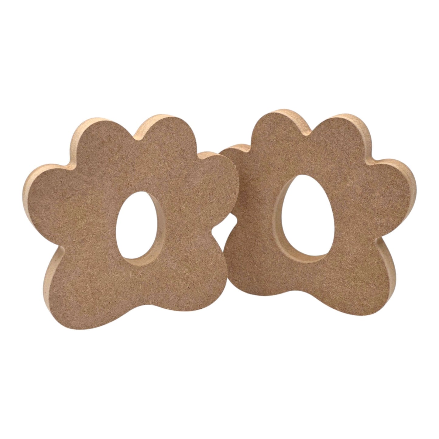 Paw Print Easter Egg Holder made of chunky craft material, perfect for displaying treats for pet lovers.