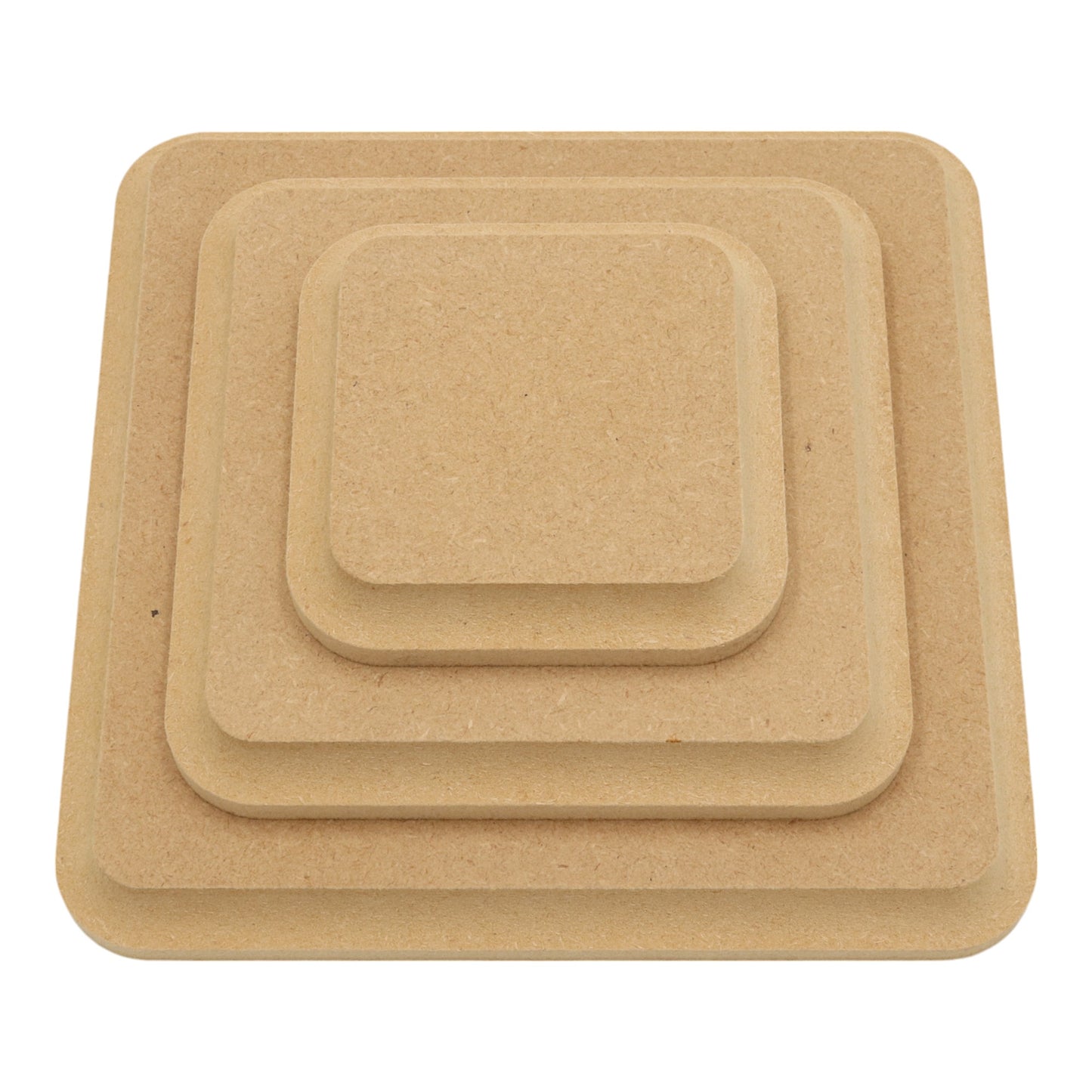MDF Square Shape / Rounded Corners - Cove Edge