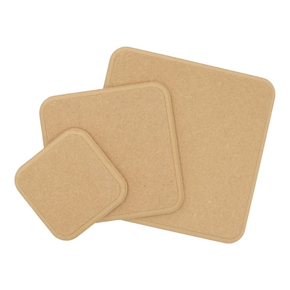 MDF Square Shape / Rounded Corners - Ovolo edge