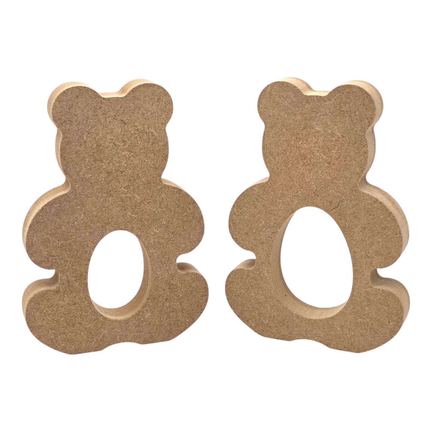 Teddy Bear Easter Egg Holder, adorable wooden egg holder in a cuddly bear shape for Easter decor.