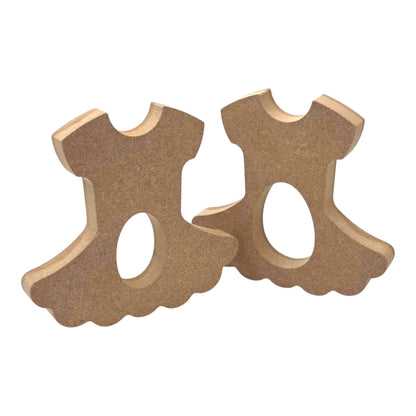 Ballet Tutu Easter Egg Holder - charming wooden egg holders in a graceful tutu design, perfect for Easter celebrations.
