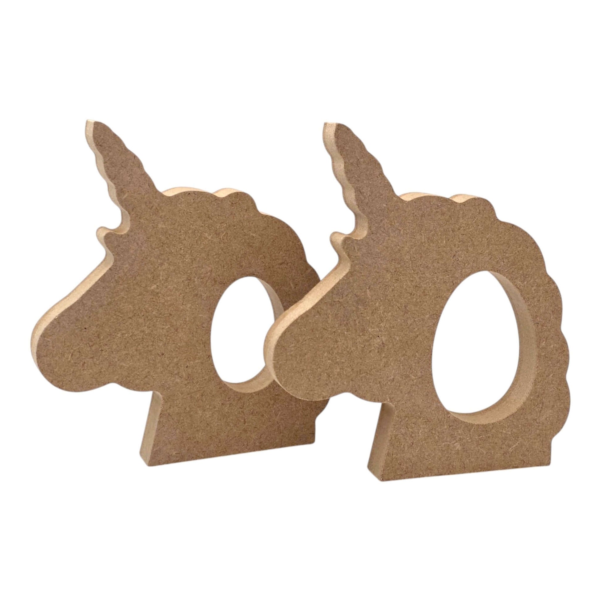Unicorn Head Easter Egg Holder, charming unicorn silhouette design perfect for Easter displays.