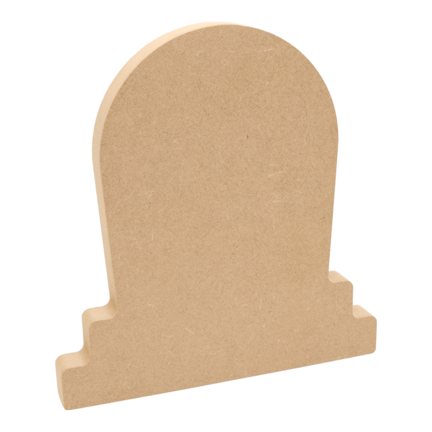 CNC Routed Freestanding MDF Gravestone Craft Shape