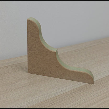 Traditional Shaker Shelf Bracket - Style 4