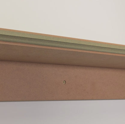 Handmade Traditional Shaker Wall Shelf - Ready to Paint