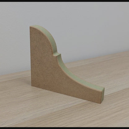 Traditional Shaker Shelf Bracket - Style 6